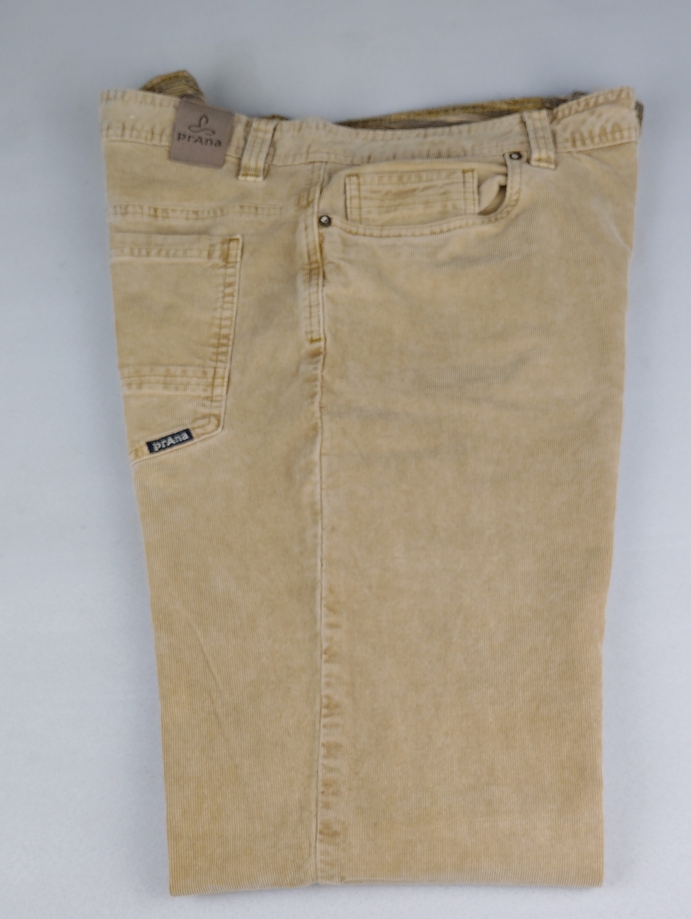 Prana Men’s Light Tan Corduroy Pants